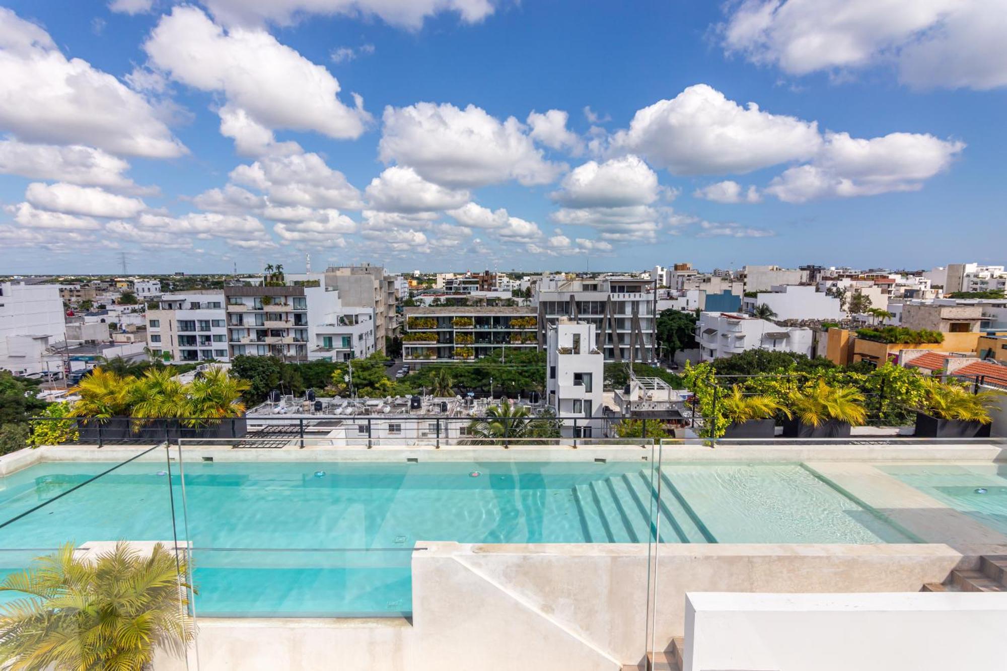 Toh House Luxury By Boutique Apartments Mx 普拉亚卡门 外观 照片
