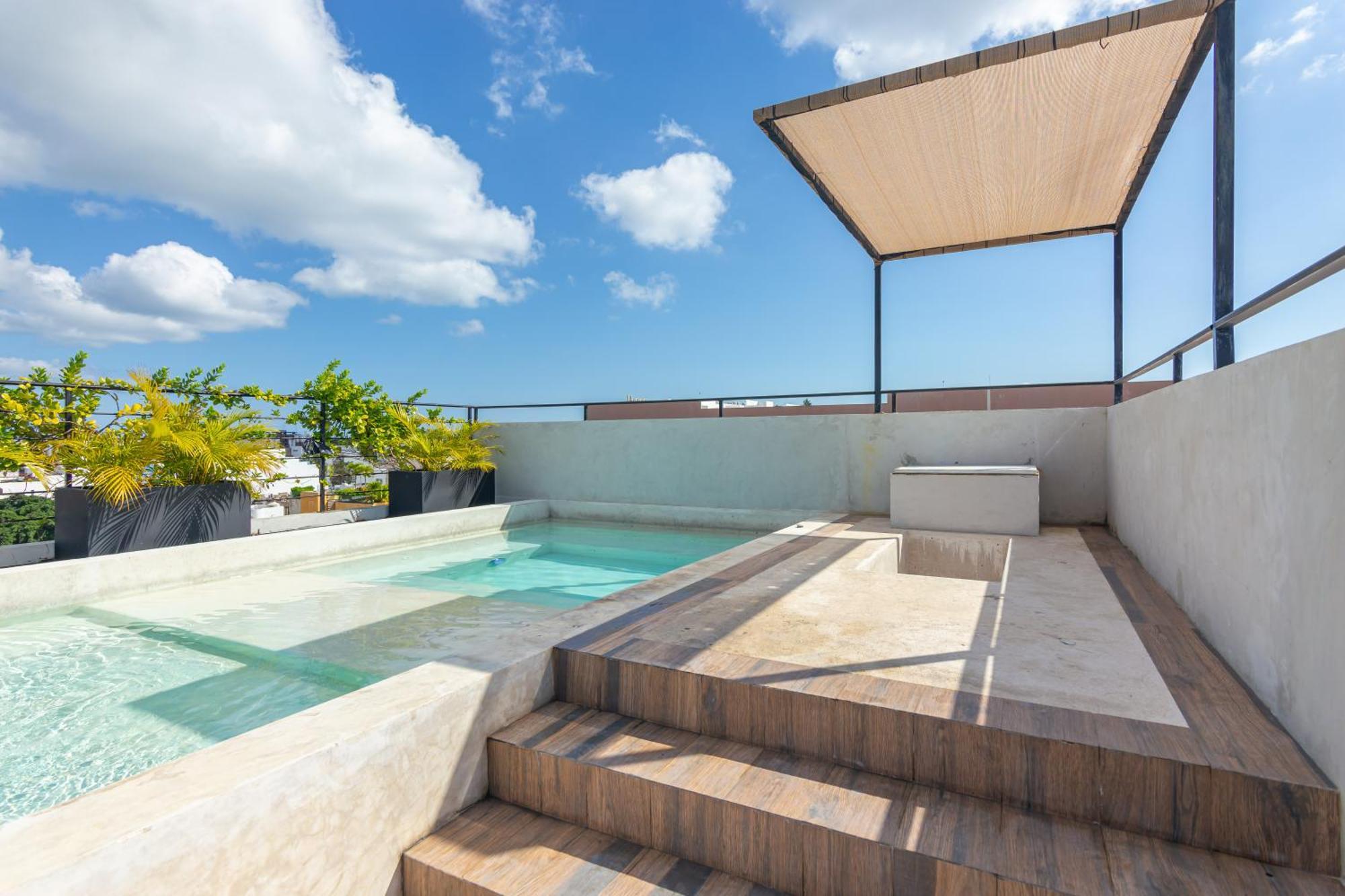 Toh House Luxury By Boutique Apartments Mx 普拉亚卡门 外观 照片