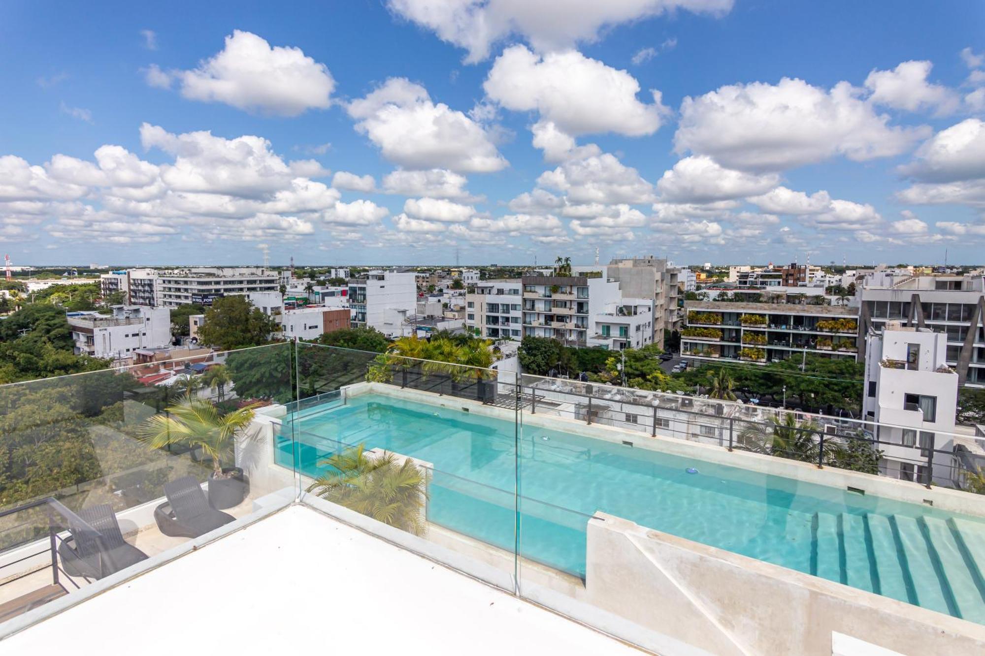 Toh House Luxury By Boutique Apartments Mx 普拉亚卡门 外观 照片